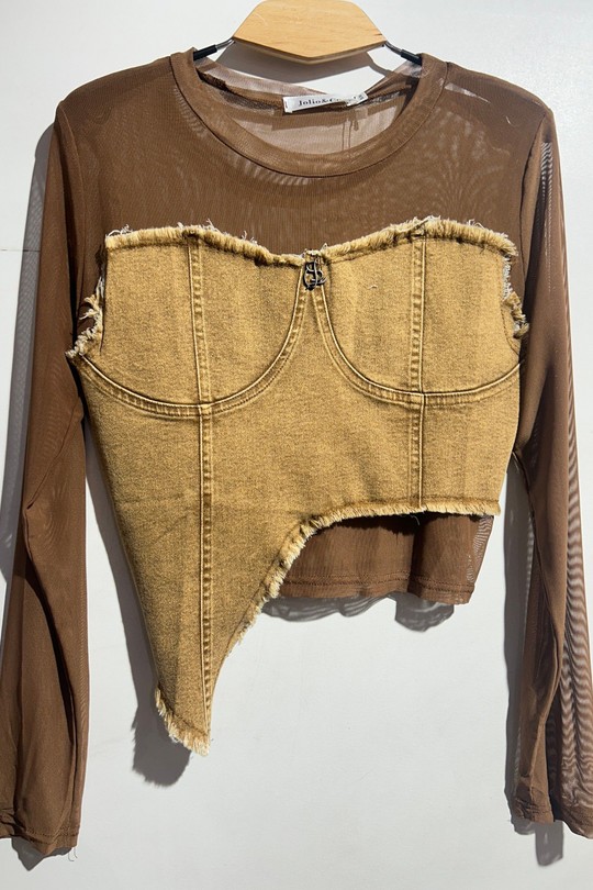 Tops Femme Noir JEL DESIGN / JOLIO & CO 2212 Efashion Paris