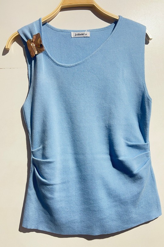 Tops Femme Jaune JEL DESIGN / JOLIO & CO 2718 Efashion Paris