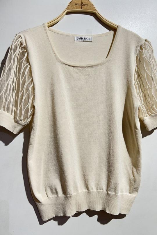 Tops Femme Jaune JEL DESIGN / JOLIO & CO 8930 Efashion Paris