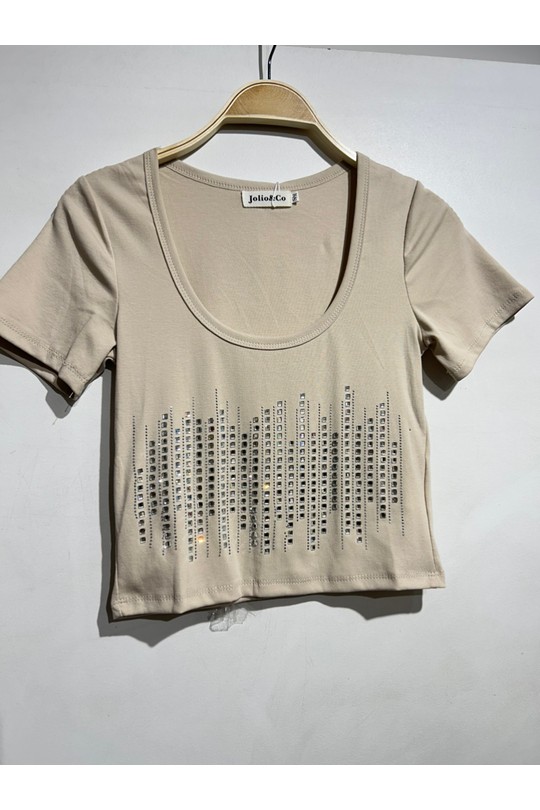 Tops Women White JEL DESIGN / JOLIO & CO LM018 Efashion Paris