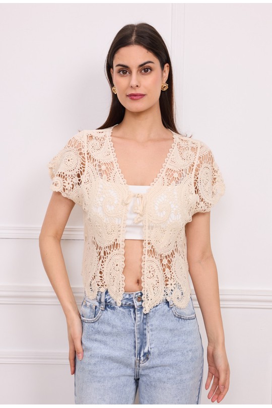 Cardigans Women White JEL DESIGN / JOLIO & CO H123 Efashion Paris