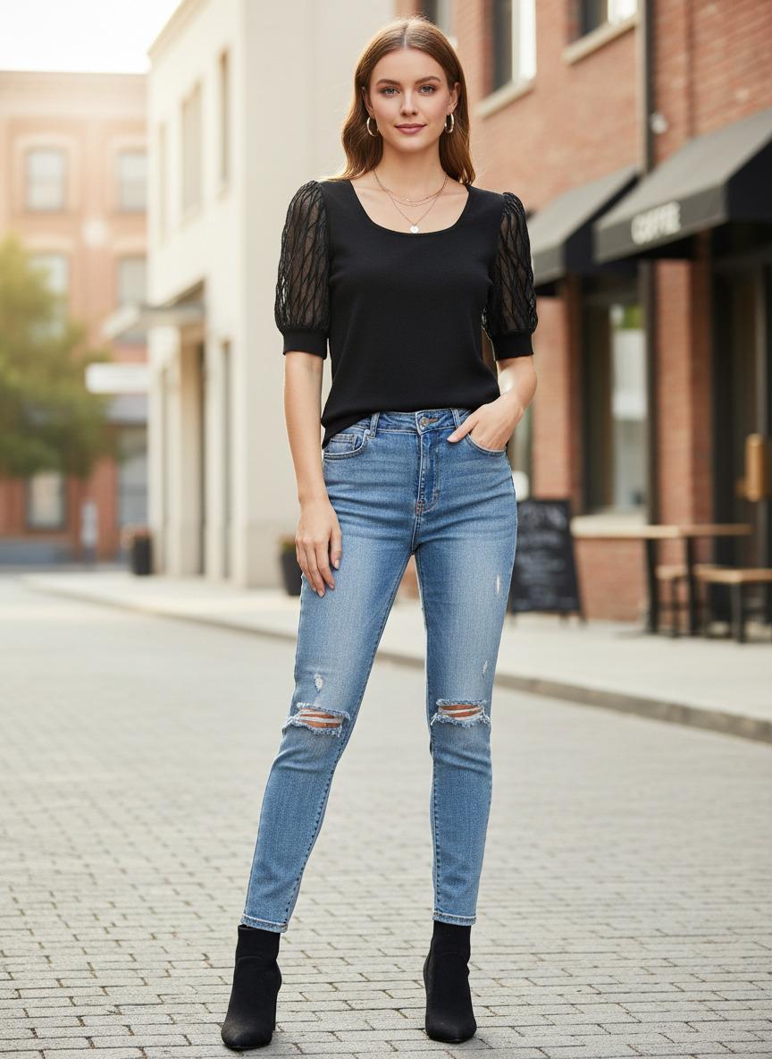 Tops Femme Jaune JEL DESIGN / JOLIO & CO 8930 #c Efashion Paris