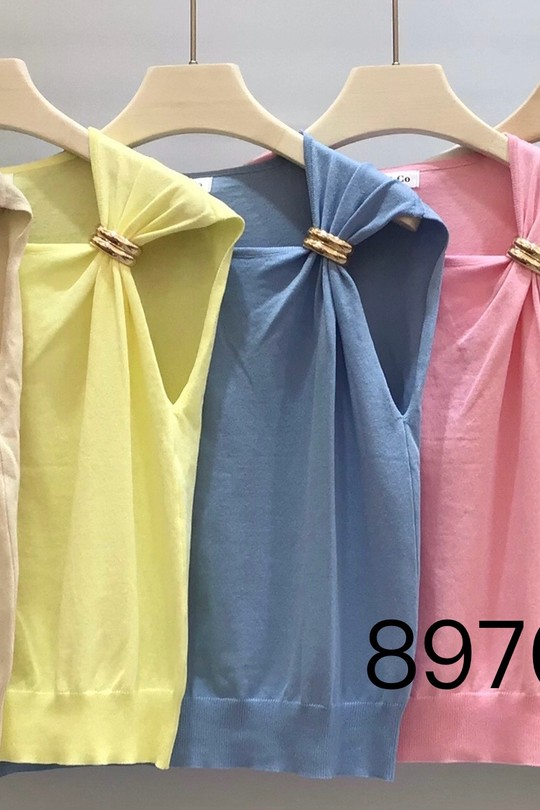 Tops Femme Rose JEL DESIGN / JOLIO & CO 8970 #c Efashion Paris