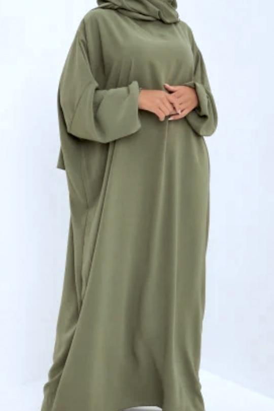 Abaya Femme Kaki BOHEM NANA ANAIS Efashion Paris
