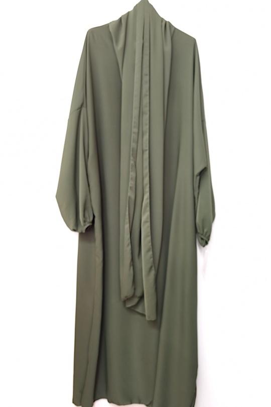 Abaya Femme Kaki BOHEM NANA ANAIS Efashion Paris
