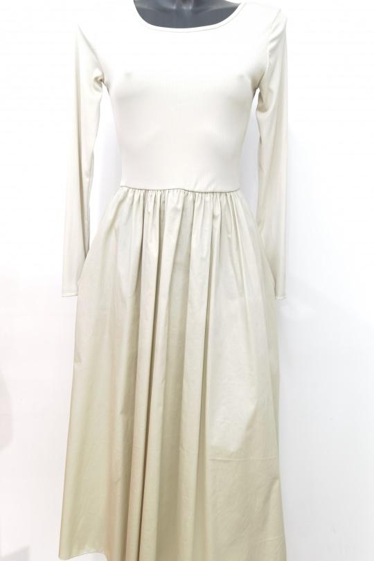 Robes longues Femme Beige BOHEM NANA VICTOIRE Efashion Paris