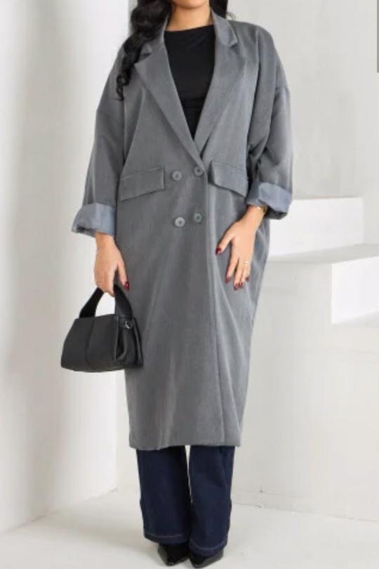 Chaquetas Mujer Grey BOHEM NANA MOLLY Efashion Paris
