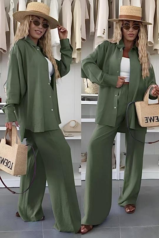 Completi Donna Khaki ISSYMA 2674 Efashion Paris