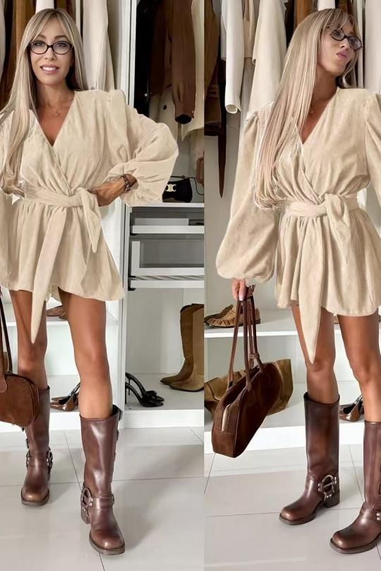 Monos Mujer Beige ISSYMA 8187 Efashion Paris