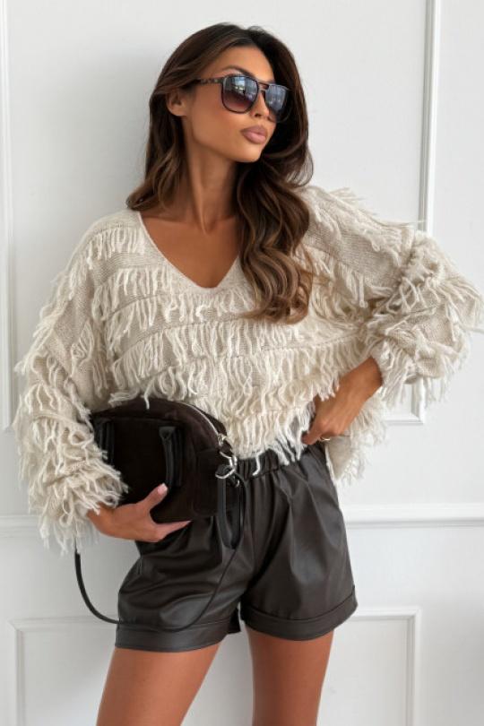 Jumpers Women Beige ISSYMA 2873 Efashion Paris