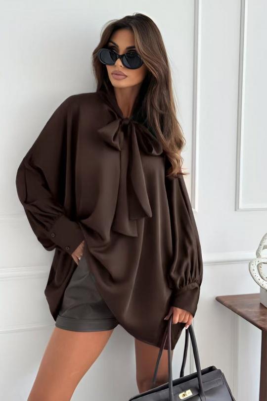 Blouses Women Brown ISSYMA 5266 Efashion Paris
