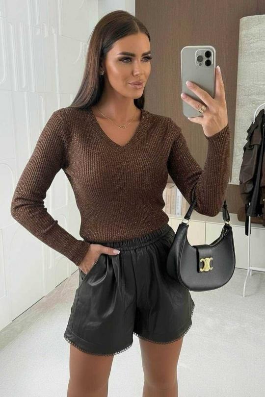 Tops Femme Marron ISSYMA 2705 Efashion Paris