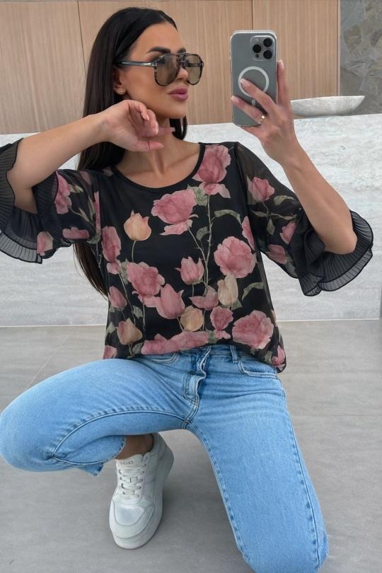 Blouses Femme Bleu ciel ISSYMA 15012 Efashion Paris