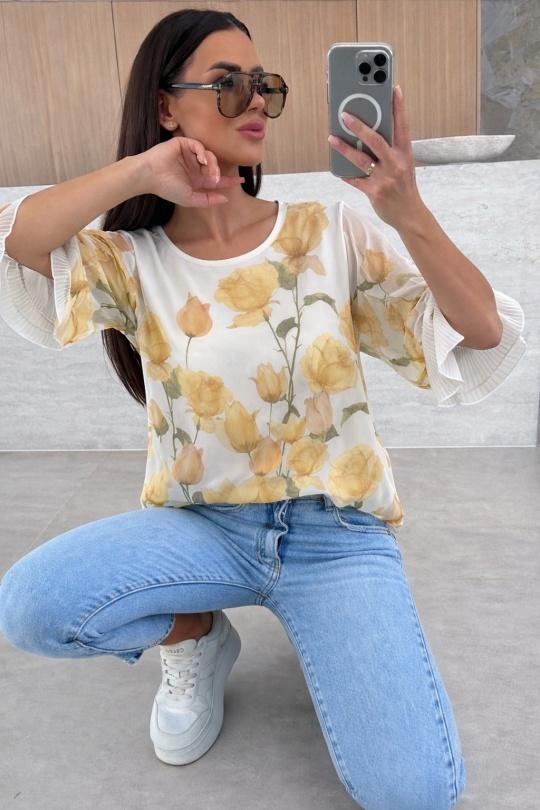 Blouses Femme Bleu ciel ISSYMA 15012 Efashion Paris