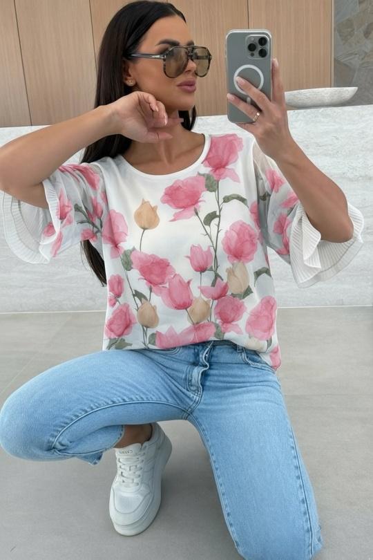 Blouses Femme Bleu ciel ISSYMA 15012 Efashion Paris