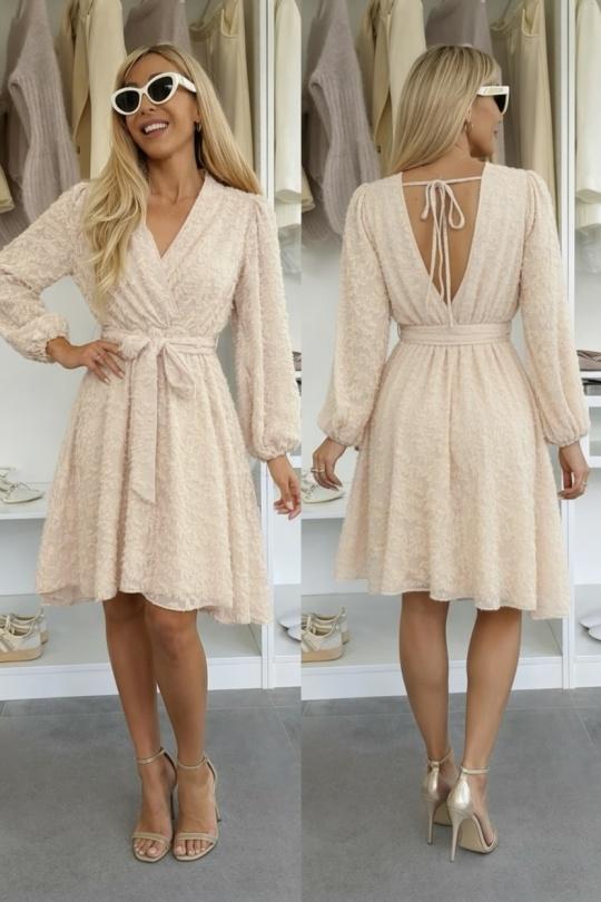 Robes mi-longues Femme Jaune ISSYMA 9826 Efashion Paris