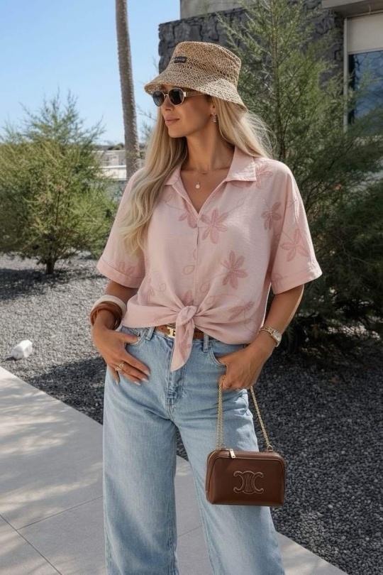 Tops Femme Rouge clair ISSYMA 9985 Efashion Paris