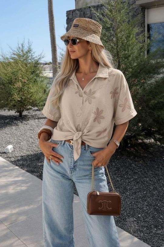 Tops Femme Rouge clair ISSYMA 9985 Efashion Paris
