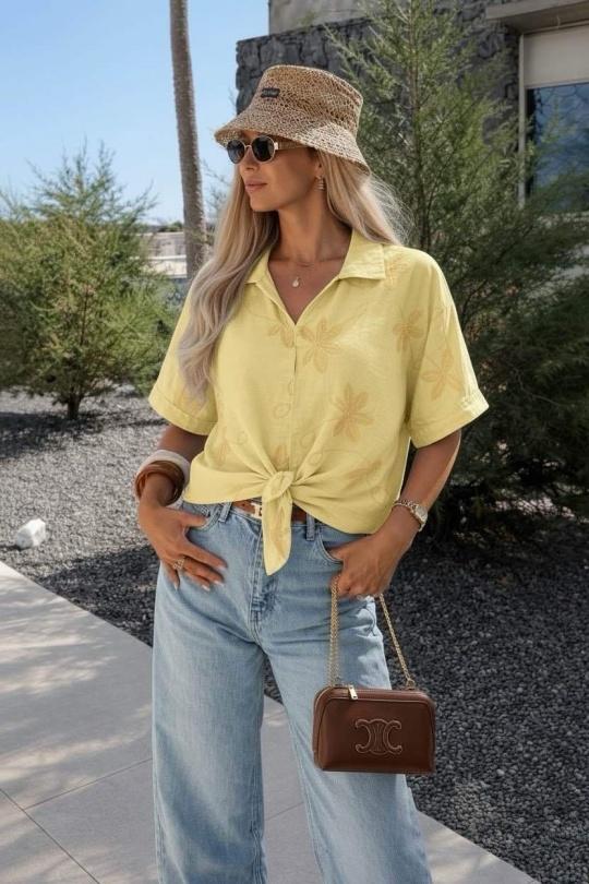 Tops Femme Rouge clair ISSYMA 9985 Efashion Paris