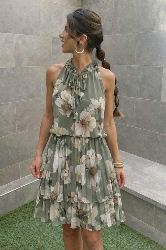 Robes mi-longues Femme Bleu ciel ISSYMA 15097 Efashion Paris