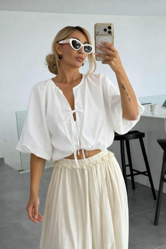 Blouses Femme Jaune ISSYMA 92711 Efashion Paris