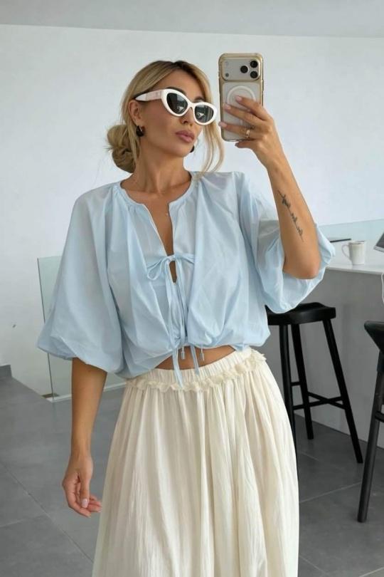 Blouses Femme Jaune ISSYMA 92711 Efashion Paris