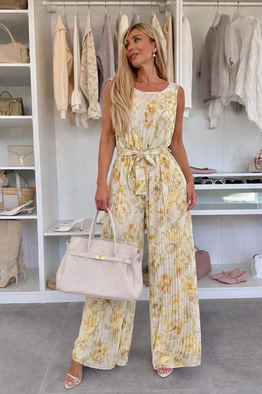 Combinaisons Femme Bleu ciel ISSYMA 15109 Efashion Paris