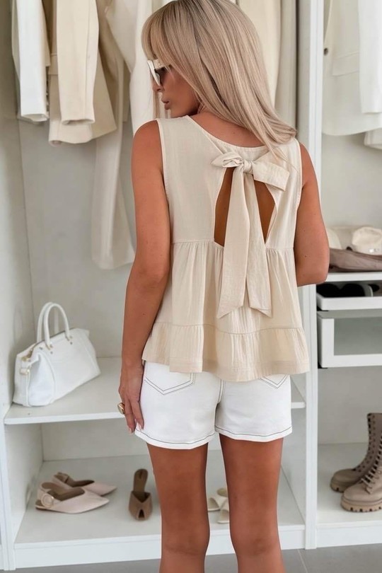 Tops Femme Jaune ISSYMA 90061b Efashion Paris