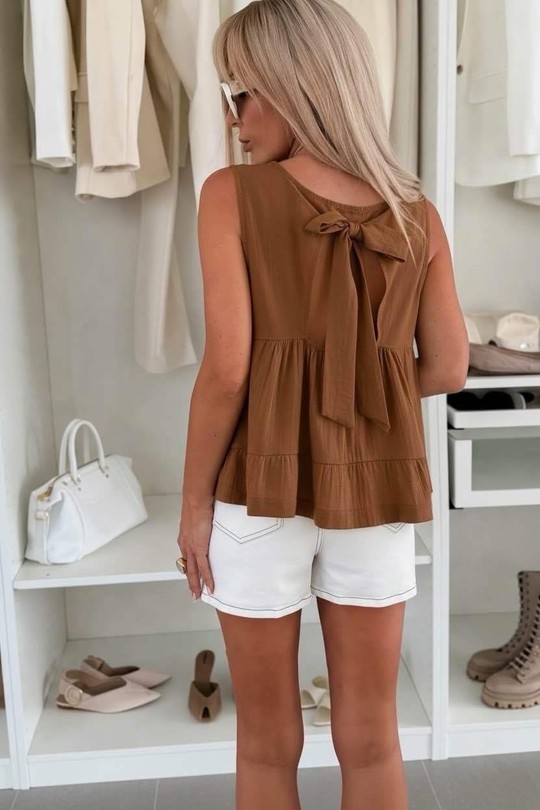 Tops Femme Jaune ISSYMA 90061b Efashion Paris