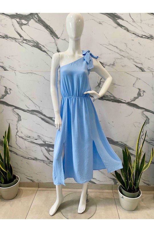 Abiti maxi Donna Jean blue ISSYMA A1880ROBE Efashion Paris