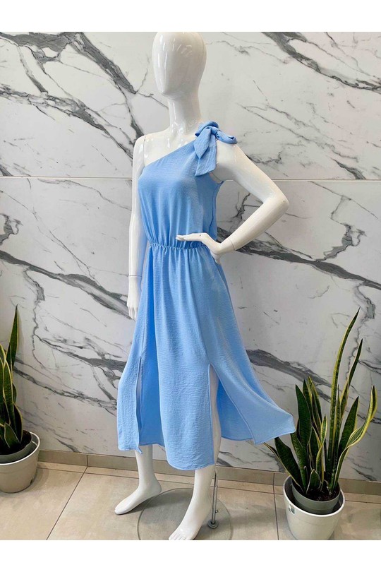 Abiti maxi Donna Jean blue ISSYMA A1880ROBE Efashion Paris