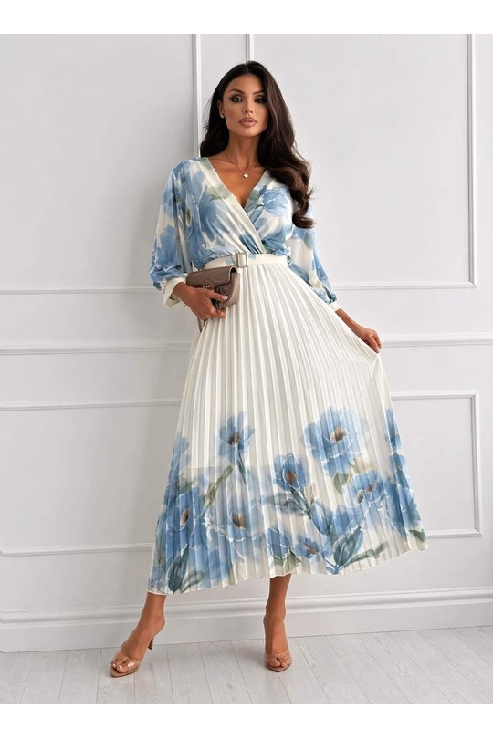 Robes longues Femme Rose ISSYMA 13164fleurs Efashion Paris