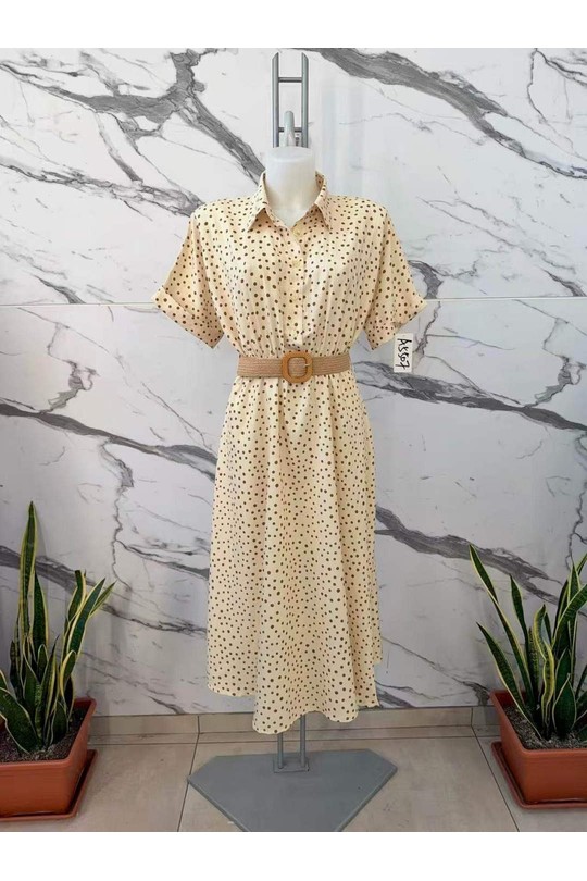 Robes longues Femme Jaune ISSYMA 5507 Efashion Paris