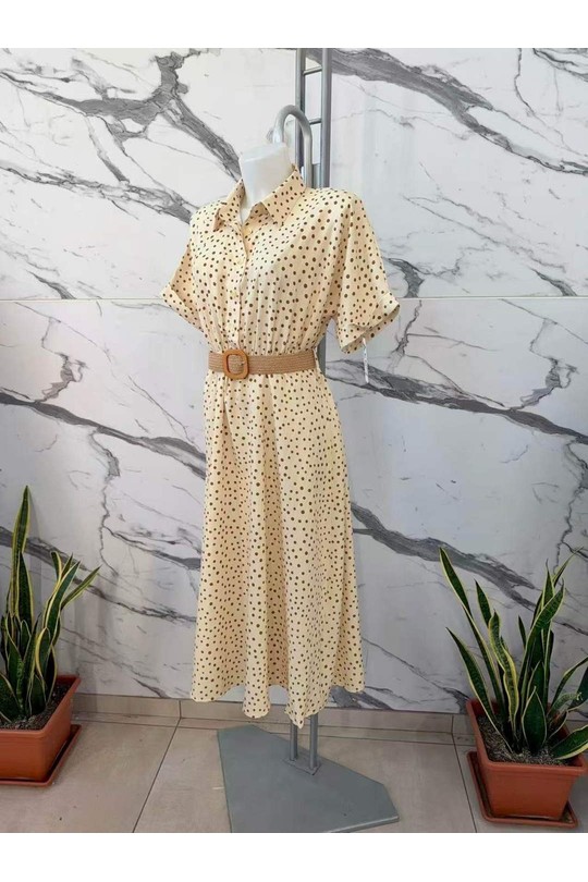 Robes longues Femme Jaune ISSYMA 5507 Efashion Paris