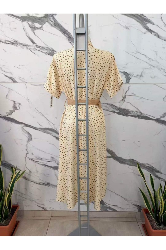 Robes longues Femme Jaune ISSYMA 5507 Efashion Paris