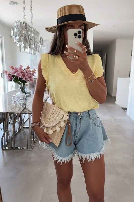 Tops Femme Rose ISSYMA 696 Efashion Paris