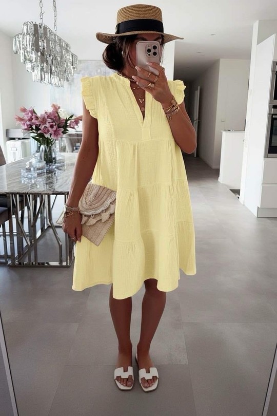 Robes mi-longues Femme Rose ISSYMA 718 Efashion Paris