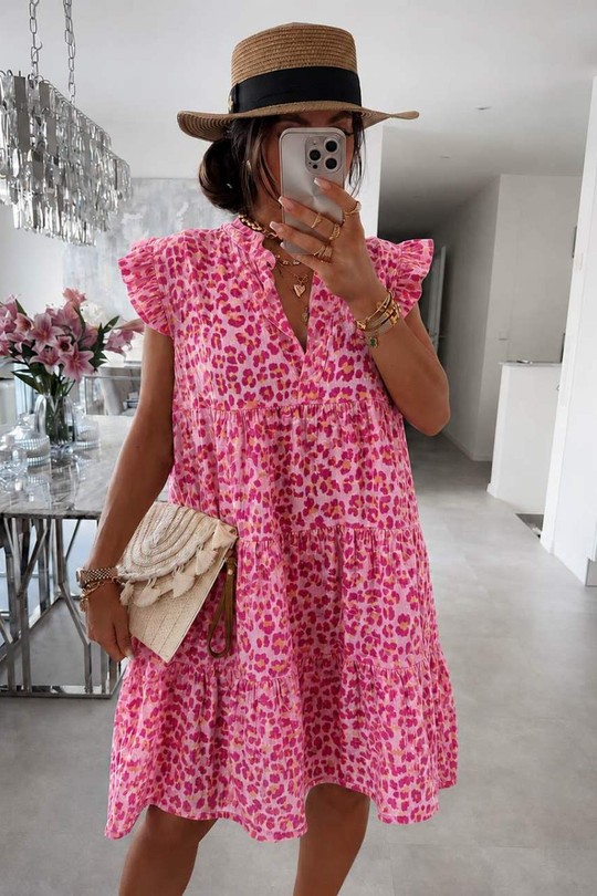 Robes mi-longues Femme Marron ISSYMA 718leo Efashion Paris