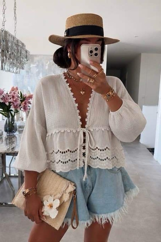 Tops Femme Rose ISSYMA 717 Efashion Paris