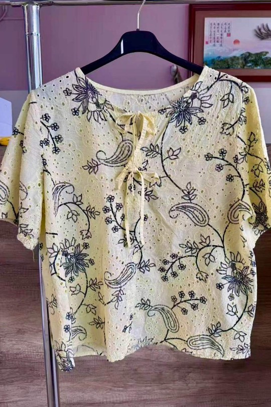 Chemises Femme Jaune ISSYMA 751 Efashion Paris