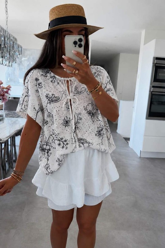 Chemises Femme Jaune ISSYMA 751 Efashion Paris
