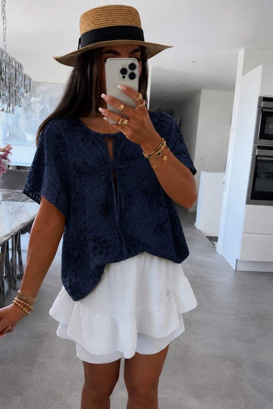 Chemises Femme Jaune ISSYMA 751 Efashion Paris