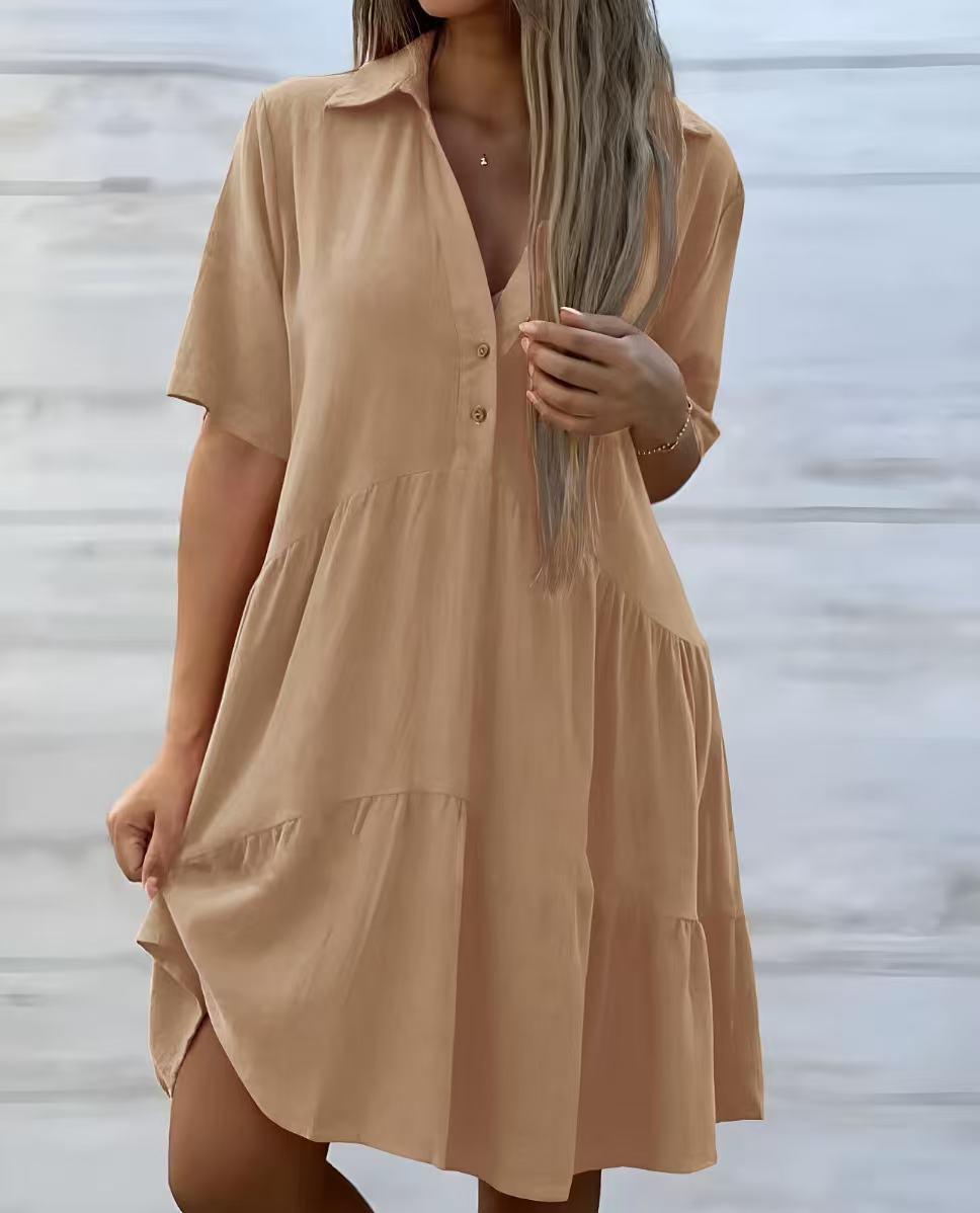 Robes mi-longues Femme Camel ISSYMA 8015 #c Efashion Paris