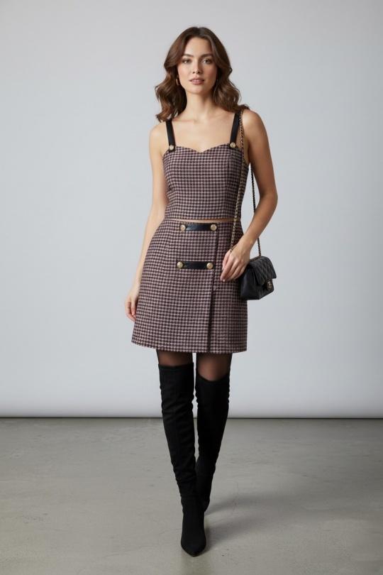 Ensembles Femme Rouge GUAS COLLECTION ENM118 Efashion Paris