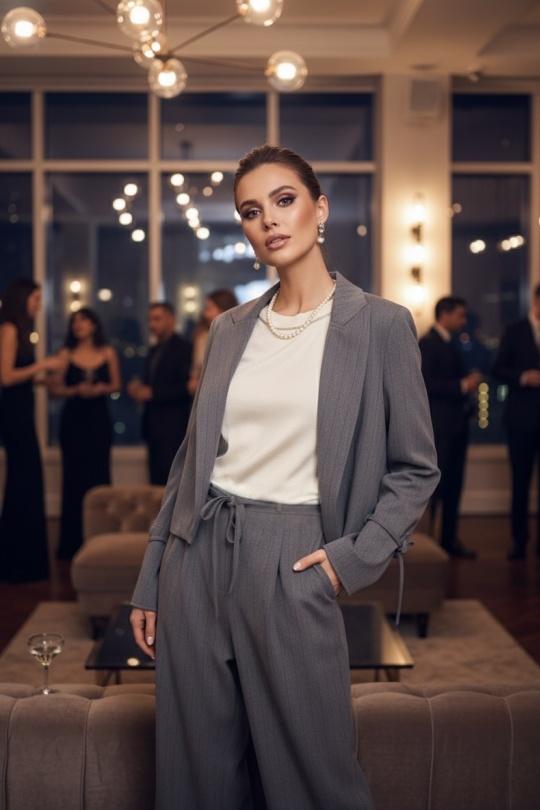 Ensembles Femme Noir GUAS COLLECTION ENB207 Efashion Paris