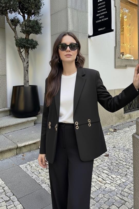 Jackets Women Brown GUAS COLLECTION VST240 Efashion Paris