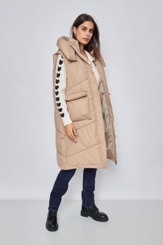 Doudounes Femme Ecru DIVATEX 06JNC10 Efashion Paris