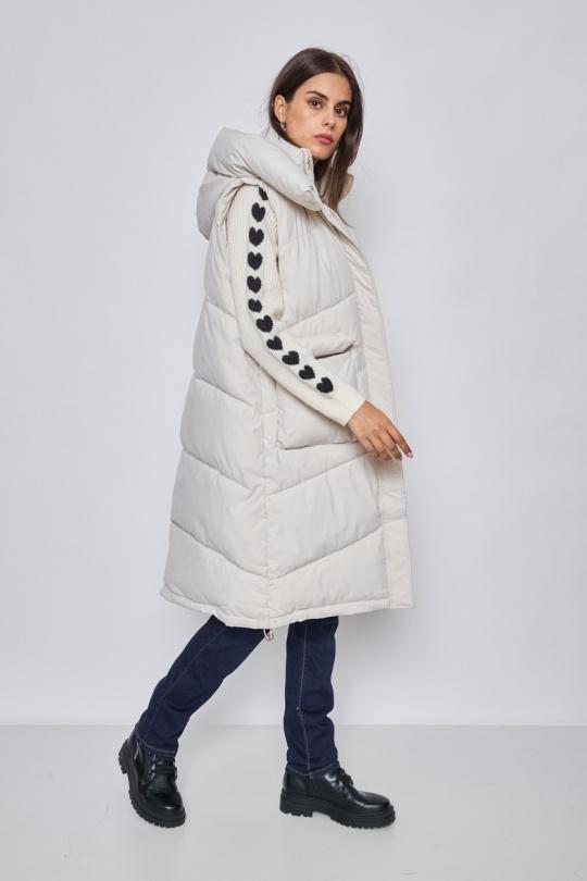 Doudounes Femme Ecru DIVATEX 06JNC10 Efashion Paris