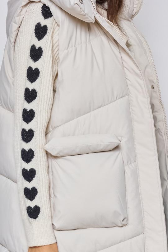 Doudounes Femme Ecru DIVATEX 06JNC10 Efashion Paris