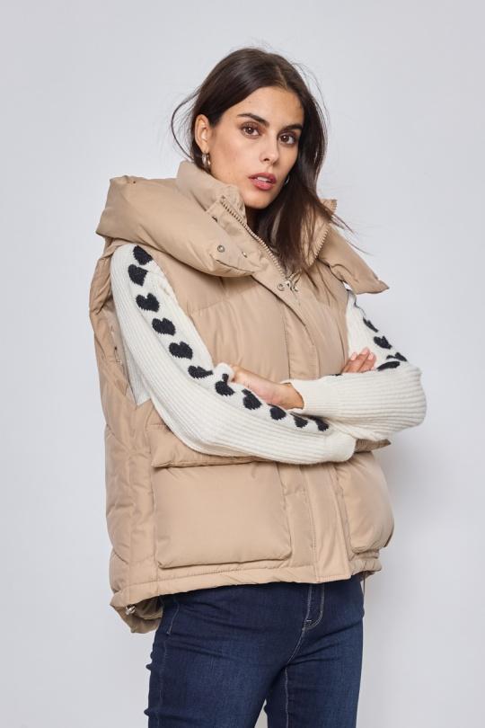 Doudounes Femme Beige DIVATEX 06JNC12 Efashion Paris